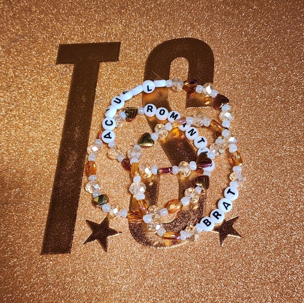 Showgirl Romantic Brat Friendship Bracelets Set Of 3 - Picture 4 of 7